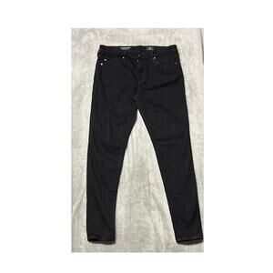 AG Adriano Goldschmied The Legging Ankle Jeans Black 28R